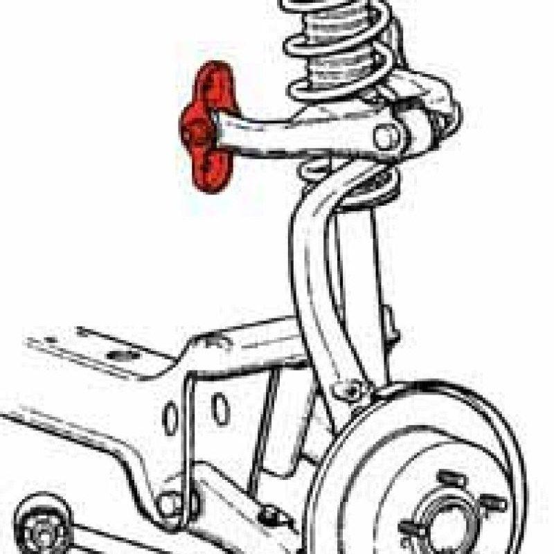 SPC Performance 73620 - SPC73620 - SPC Performance 95-05 Mitsubishi Eclipse/95-06 Chrysler Sebring Rear Camber Kit w/Spacers - Shipped in Europe - Tuningsupply.com