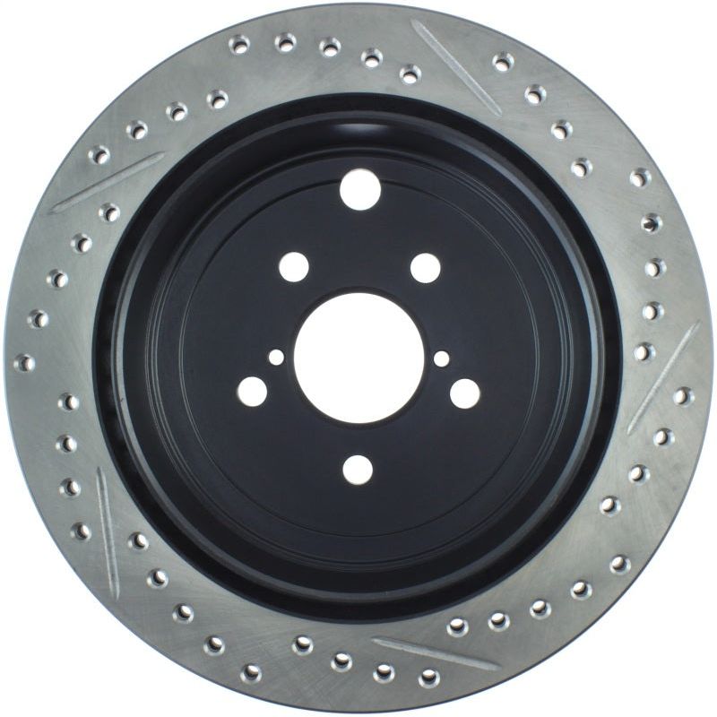 Stoptech 127.47031R - STO127.47031R - StopTech Slotted & Drilled Sport Brake Rotor - Shipped in Europe - Tuningsupply.com