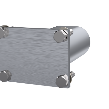 QTP 10338 - QTP10338 - QTP 3in Weld-On QTEC Low Profile Conncetion Oval Tube Kit - Shipped in Europe - Tuningsupply.com