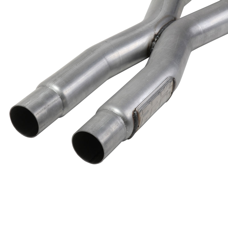 BBK 1818 - BBK1818 - BBK 15-20 Ford Mustang GT 5.0L Resonator Delete X-Pipe (For Use w/Shorties Or Stock Manifolds) - Shipped in Europe - Tuningsupply.com