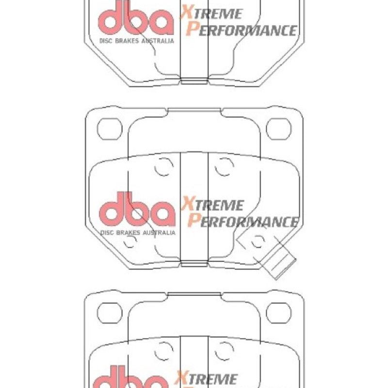 DBA DB1220XP - DBADB1220XP - DBA 06-07 Subaru WRX XP650 Rear Brake Pads - Shipped in Europe - Tuningsupply.com