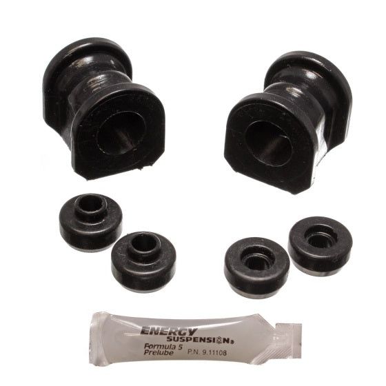 Energy Suspension 7.5123G - ENG7.5123G - Energy Suspension 89-94 Nissan 240SX (S13) Black 25mm Front Sway Bar Bushing Set - Shipped in Europe - Tuningsupply.com