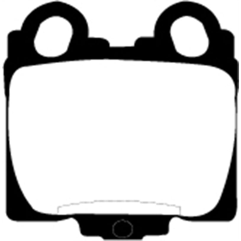 EBC DP41224R - EBCDP41224R - EBC 98-05 Lexus GS300 3.0 Yellowstuff Rear Brake Pads - Shipped in Europe - Tuningsupply.com