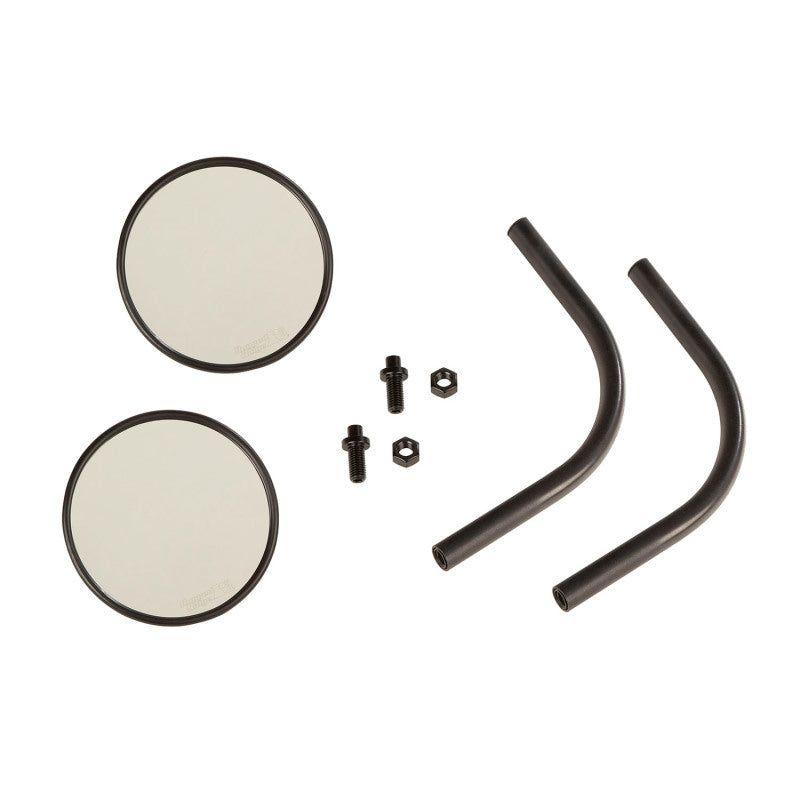 Rugged Ridge 11025.25 - RUG11025.25 - Rugged Ridge 18-20 Jeep Wrangler JL/JT Round Trail Mirror Kit - Shipped in Europe - Tuningsupply.com