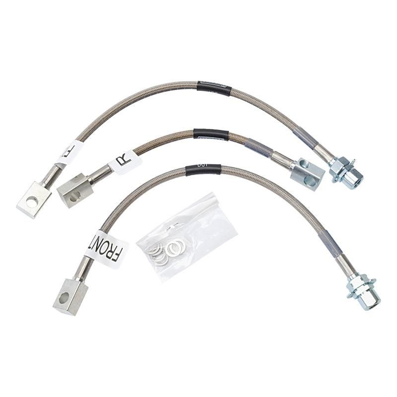 Russell 693020 - RUS693020 - Russell Performance 94-95 Ford Mustang GT (Front & Rear Center Hose) Brake Line Kit - Shipped in Europe - Tuningsupply.com