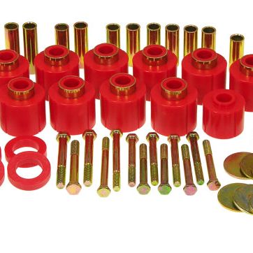 Prothane 1-111 - PRO1-111 - Prothane 80-86 Jeep CJ5/7 Body Mount - Red - Shipped in Europe - Tuningsupply.com