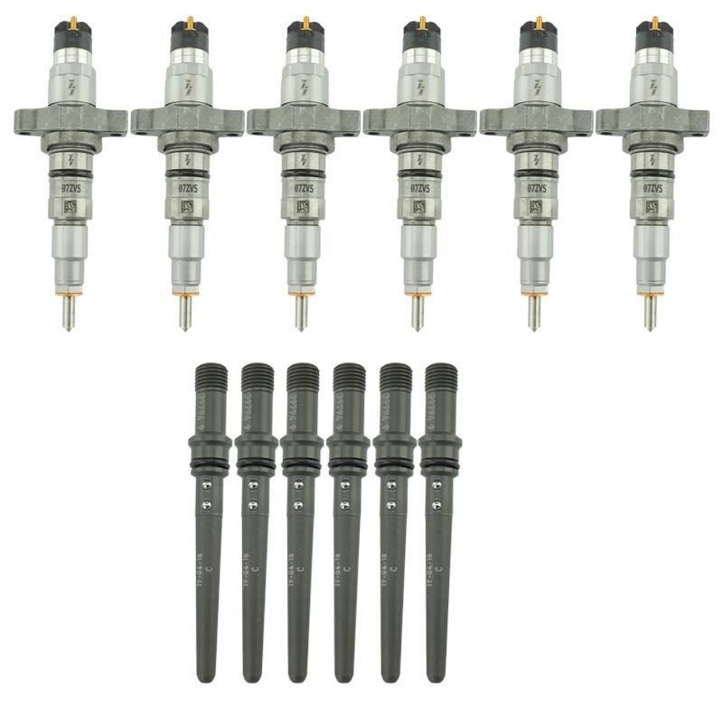 Industrial Injection 215312 - IND215312 - Industrial Injection 04.5-07 Dodge Cummins 5.9L Reman Stock Injector w/ Connecting Tubes - Shipped in Europe - Tuningsupply.com