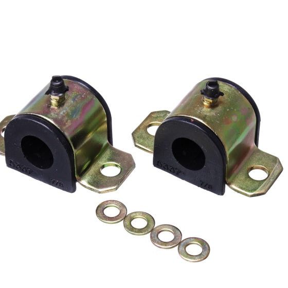Energy Suspension 8.5122G - ENG8.5122G - Energy Suspension 93-98 Toyota Supra Black 22mm Rear Sway Bar Frame Bushings - Shipped in Europe - Tuningsupply.com
