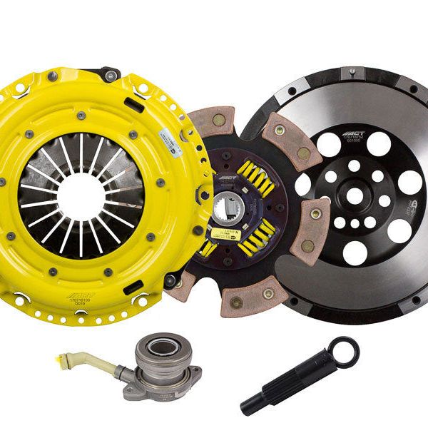 ACT DC2-HDG6 - ACTDC2-HDG6 - ACT 08-09 Dodge Caliber SRT-4 HD/Race Sprung 6 Pad Clutch Kit - Shipped in Europe - Tuningsupply.com
