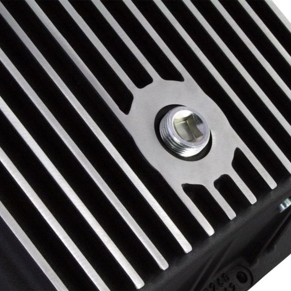 aFe 46-70072 - AFE46-70072 - aFe Power Cover Trans Pan Machined Trans Pan GM Diesel Trucks 01-12 V8-6.6L Machined - Shipped in Europe - Tuningsupply.com