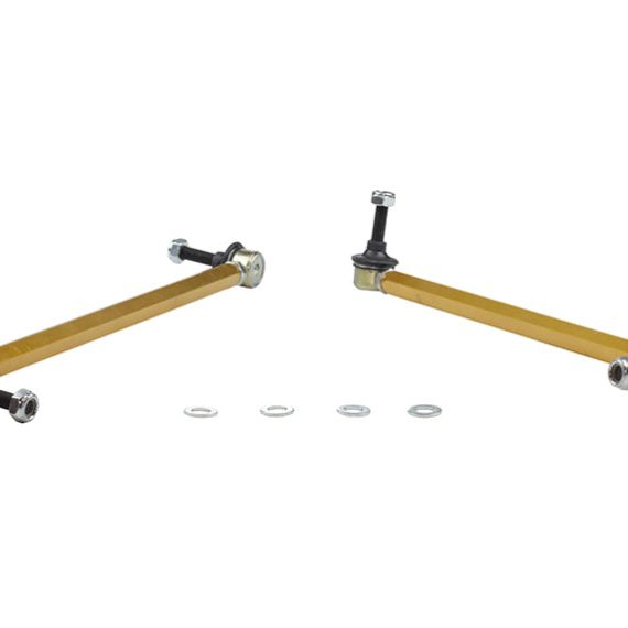 Whiteline KLC178 - WHLKLC178 - Whiteline 10+ Chevy Camaro FR Coupe Front Sway Bar - Link Assy H/D Adj Steel Ball (360mm C to C) - Shipped in Europe - Tuningsupply.com