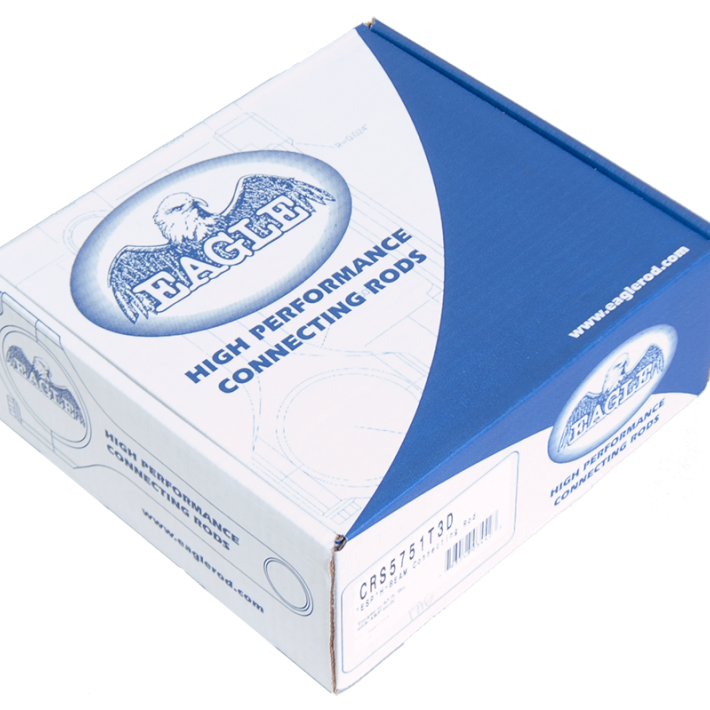 Eagle CRS5751T3D - EAGCRS5751T3D - Eagle Toyota/Lexus UZFE V8 5.751 Inch H-Beam Connecting Rods (Set of 8) - Shipped in Europe - Tuningsupply.com