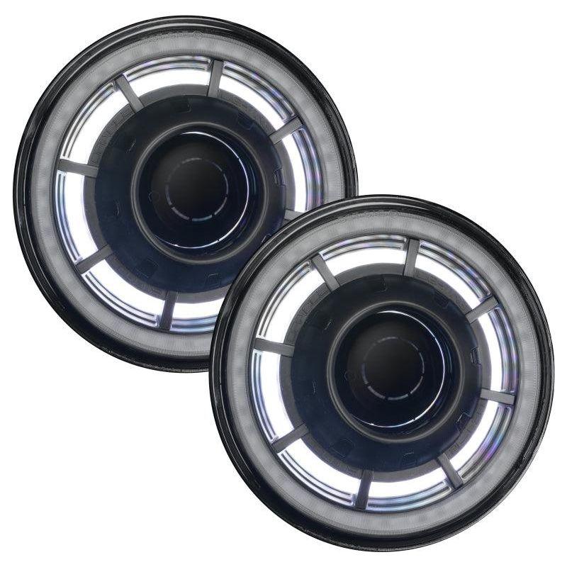 ORACLE Lighting 5876-335 - ORL5876-335 - Oracle Oculus 7in ColorSHIFT Bi-LED Projector Headlights for Jeep Wrangler JK - Shipped in Europe - Tuningsupply.com