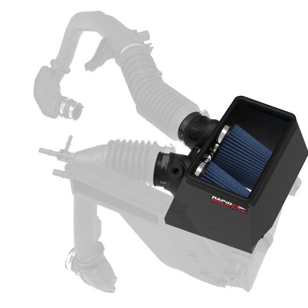 aFe 52-10003R - AFE52-10003R - aFe Rapid Induction Cold Air Intake System w/Pro 5R Filter 19-20 Ford Edge V6 2.7L (tt) - Shipped in Europe - Tuningsupply.com