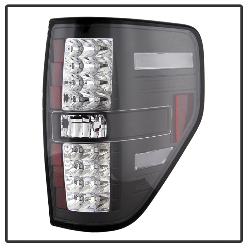SPYDER 5008374 - SPY5008374 - Spyder Ford F150 09-14 LED Tail Lights Black ALT-YD-FF15009-LED-BK - Shipped in Europe - Tuningsupply.com