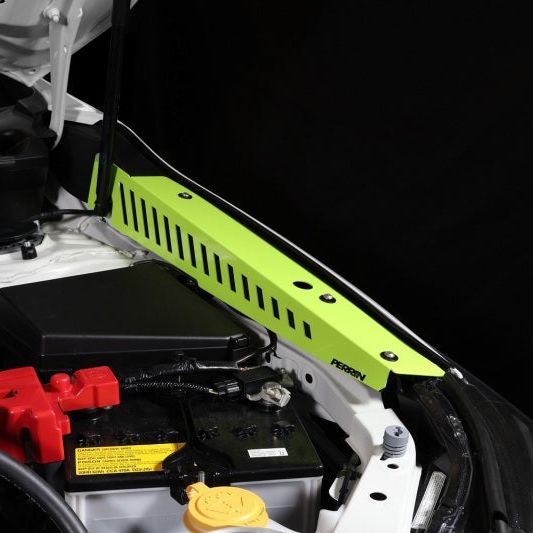 Perrin Performance PSP-ENG-551NY - PERPSP-ENG-551NY - PERRIN 22-25 Subaru WRX Fender Shroud Set - Neon Yellow - Shipped in Europe - Tuningsupply.com