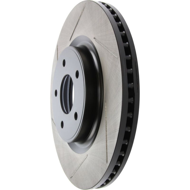 Stoptech 126.42120SR - STO126.42120SR - StopTech 13-15 Nissan Pathfinder Slotted Front Right Rotor - Shipped in Europe - Tuningsupply.com