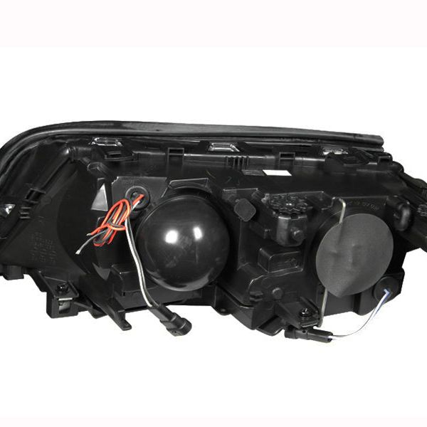 ANZO 121015 - ANZ121015 - ANZO 1999-2001 BMW 3 Series E46 Projector Headlights w/ Halo Black - Shipped in Europe - Tuningsupply.com