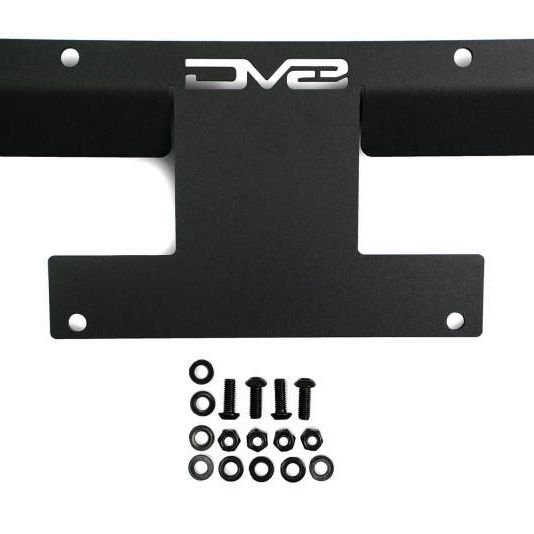 DV8 Offroad LPBR-01 - DVELPBR-01 - DV8 Offroad 21-22 Ford Bronco Factory Front Bumper Licence Relocation Bracket - Front - Shipped in Europe - Tuningsupply.com