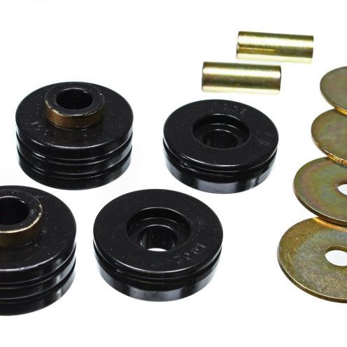 Energy Suspension 4.1101G - ENG4.1101G - Energy Suspension 66-77 Ford Bronco 4WD Black Transmission Mount Set - Shipped in Europe - Tuningsupply.com