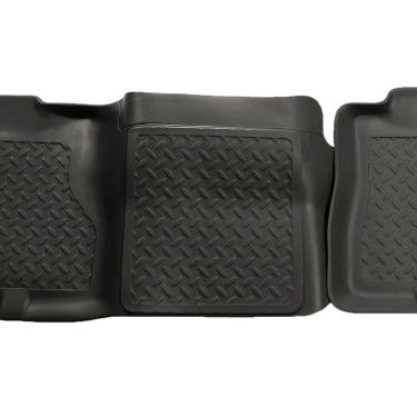 Husky Liners 61451 - HSL61451 - Husky Liners 02-06 Cadillac Escalade/GMC Yukon/Denali Classic Style 2nd Row Black Floor Liners - Shipped in Europe - Tuningsupply.com