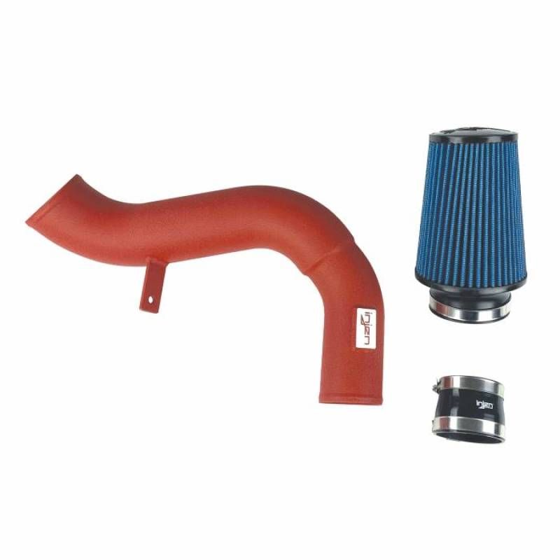 Injen SP3082WR - INJSP3082WR - Injen 18-19 Audi S4/S5 (B9) 3.0L Turbo Wrinkle Red Short Ram Intake - Shipped in Europe - Tuningsupply.com
