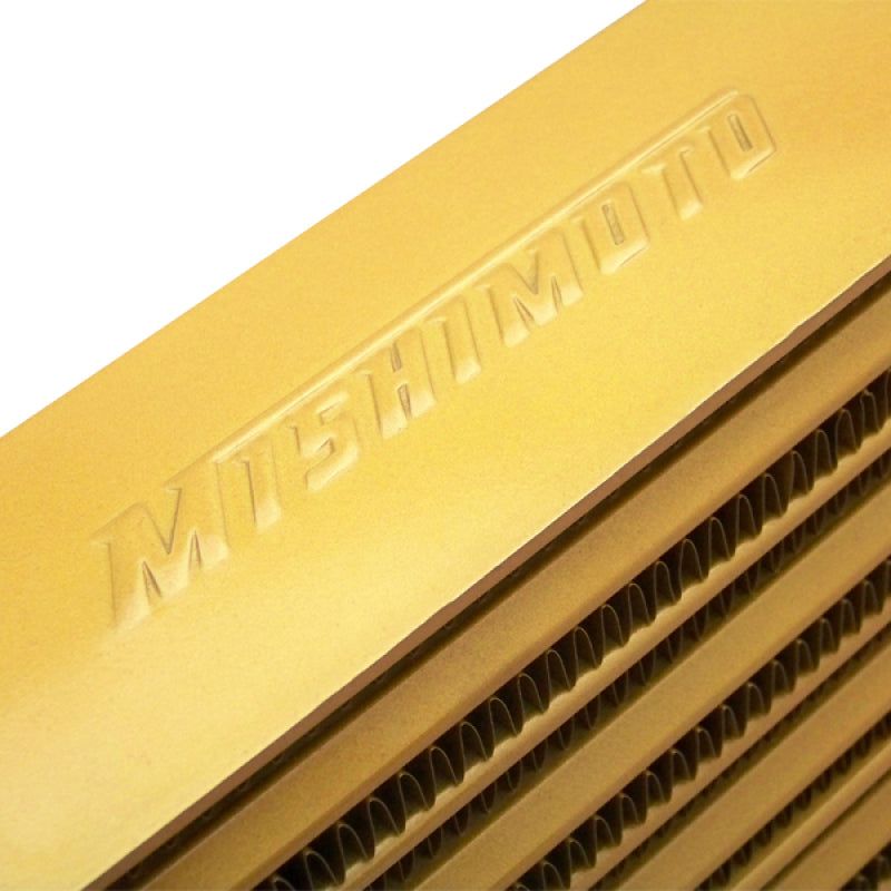 Mishimoto MMINT-UMG - MISMMINT-UMG - Mishimoto Eat Sleep Race Special Edition Gold M-Line Intercooler - Shipped in Europe - Tuningsupply.com