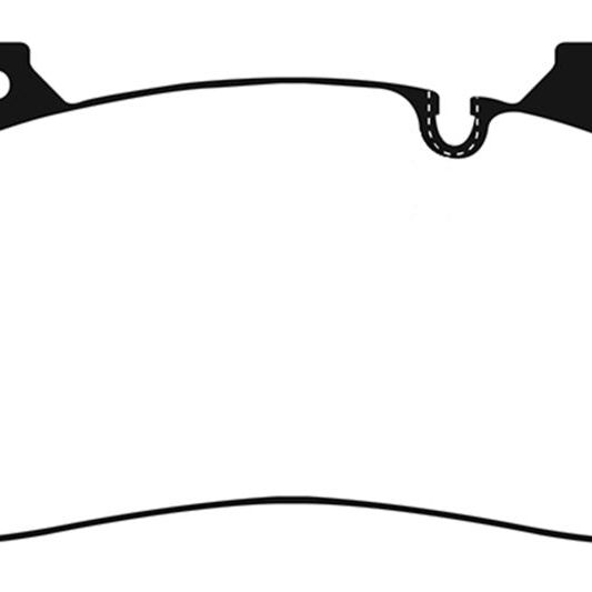 EBC DP42331R - EBCDP42331R - EBC 2018+ BMW M5 4.4TT (F90) Yellowstuff Front Brake Pads - Shipped in Europe - Tuningsupply.com