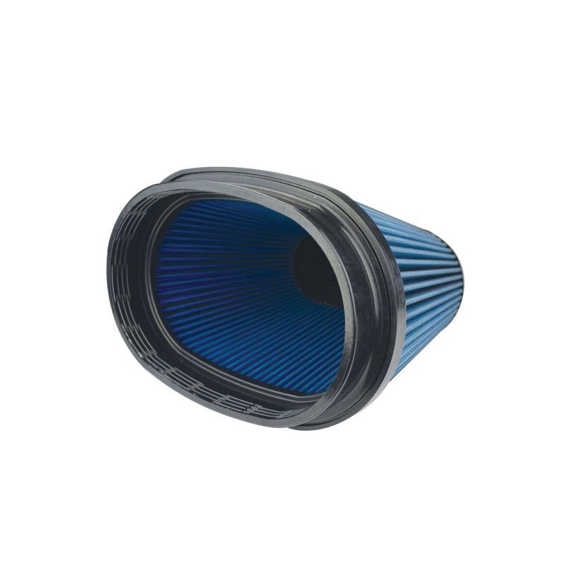 Injen X-1023-BB - INJX-1023-BB - Injen AMSOIL Ea Nanofiber Dry Air Filter - 8 1/2 Oval Filter 9 1/2 Base / 6 1/4 Tall / 8 Top - Shipped in Europe - Tuningsupply.com