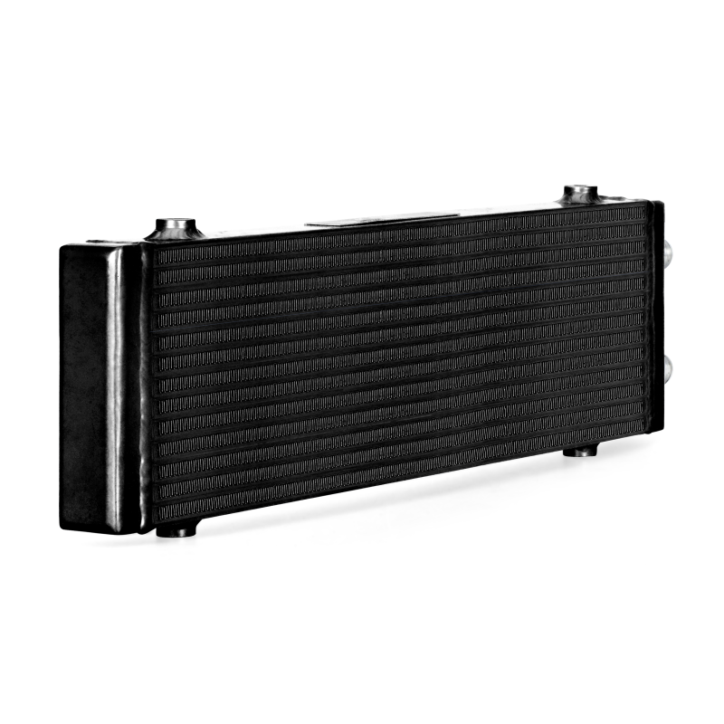 Mishimoto MMOC-DP-LBK - MISMMOC-DP-LBK - Mishimoto Universal Large Bar and Plate Dual Pass Black Oil Cooler - Shipped in Europe - Tuningsupply.com