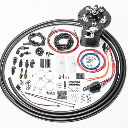 Radium Engineering 20-1830 - RAD20-1830 - Radium Nissan 350Z/G35/G37/Q50 Fuel Hanger Surge Tank (Pumps Not Included) Walbro GSS342/AEM 50-1200 - Shipped in Europe - Tuningsupply.com