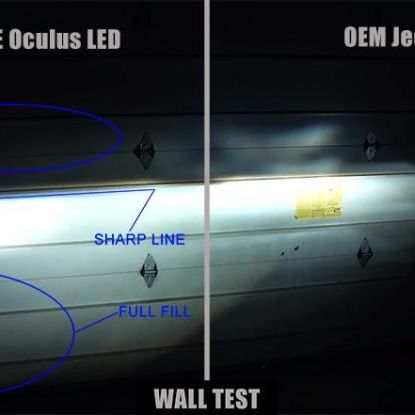 ORACLE Lighting 5839-504-PAU - ORL5839-504-PAU - Oracle Jeep Wrangler JL Oculus Bi-LED Projector Headlights- Graphite Metallic - 5500K - Shipped in Europe - Tuningsupply.com