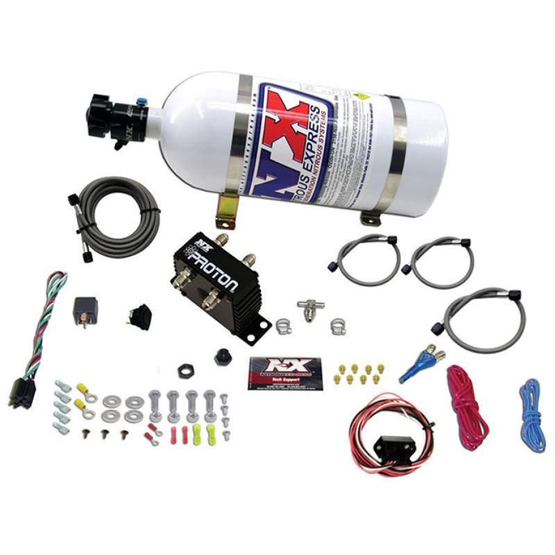 Nitrous Express 20422-10 - NEX20422-10 - Nitrous Express Proton Fly By Wire Nitrous Kit w/10lb Bottle - Shipped in Europe - Tuningsupply.com