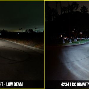 KC HiLiTES 42341 - KCL42341 - KC HiLiTES 07-18 Jeep JK (Not for Rubicon/Sahara) 7in. Gravity LED Pro DOT Headlight (Pair Pack Sys) - Shipped in Europe - Tuningsupply.com