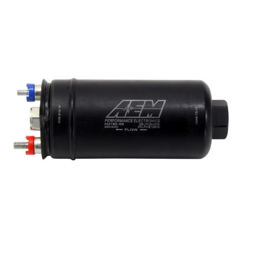 AEM 50-1005 - AEM50-1005 - AEM 400LPH High Pressure Fuel Pump -6AN Female Out, -10AN Female In - Shipped in Europe - Tuningsupply.com