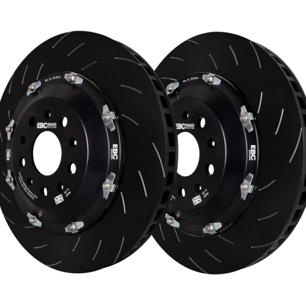 EBC SG2F027 - EBCSG2F027 - EBC Racing 2020+ Chevrolet Corvette Stingray 6.2L (w/Z51 Perf Pack) 2 Piece SG Racing Front Rotors - Shipped in Europe - Tuningsupply.com