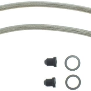 Stoptech 950.35502 - STO950.35502 - StopTech 03-09 Mercedes E55/E63 / 03-10 E320/E350 Coupe / 03-09 E500/E550 Rear SS Brake Line Kit - Shipped in Europe - Tuningsupply.com