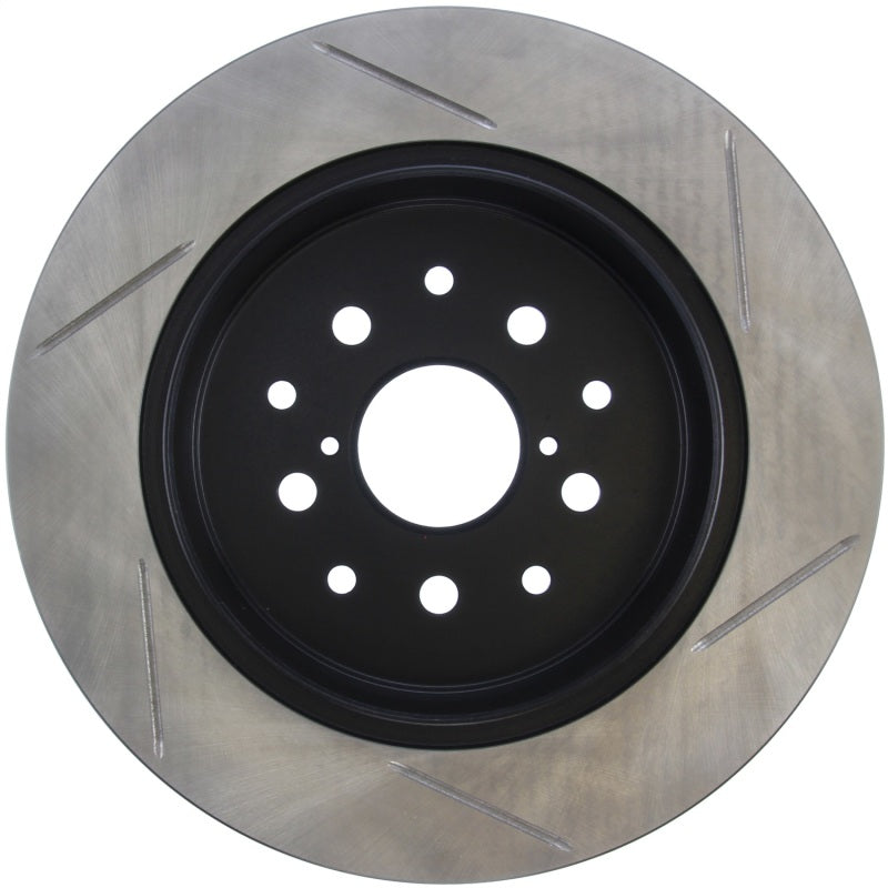 Stoptech 126.44090SR - STO126.44090SR - StopTech Power Slot 00-05 Lexus IS300 Rear Right SportStop Slotted Rotor - Shipped in Europe - Tuningsupply.com