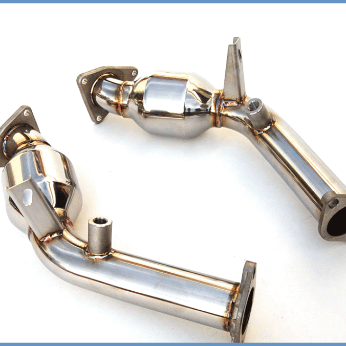 Invidia HS09N7ZTPCB - INVHS09N7ZTPCB - Invidia 09+ Nissan 370Z / Infiniti G37 60mm High Flow Cat w/ Bracket - Shipped in Europe - Tuningsupply.com