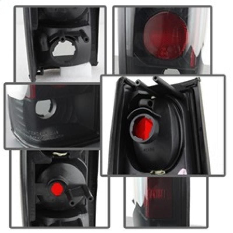 SPYDER 5078216 - SPY5078216 - Spyder Nissan Hardbody 86-97 Euro Style Tail Lights Black Smoke ALT-YD-NH86-BSM - Shipped in Europe - Tuningsupply.com