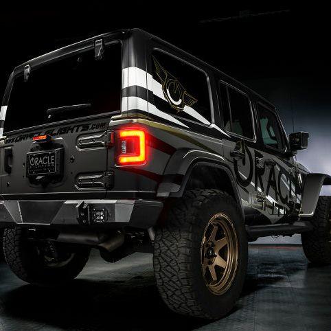 ORACLE Lighting 5884-504-T - ORL5884-504-T - Oracle 2018+ Jeep Wrangler Rubicon/Sport LED Flush Mount Tail Light - Tinted - Shipped in Europe - Tuningsupply.com