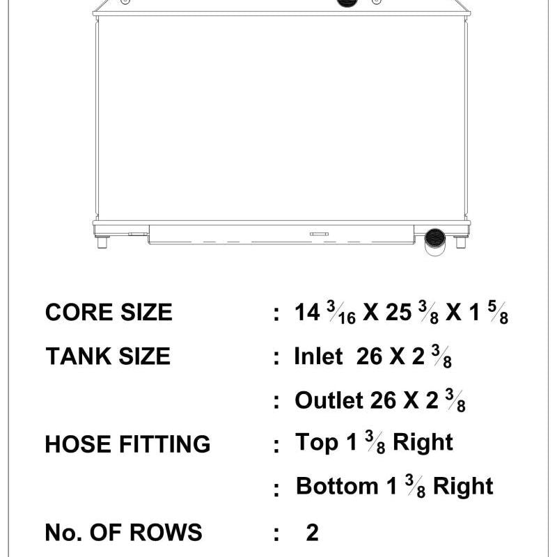 CSF 3164 - CSF3164 - CSF 04-08 Mazda RX-8 Radiator - Shipped in Europe - Tuningsupply.com