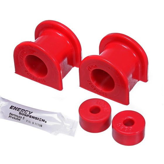 Energy Suspension 8.5141R - ENG8.5141R - Energy Suspension 1996-2009 Toyota 4Runner Front Sway Bar Bushings (Red) - Shipped in Europe - Tuningsupply.com