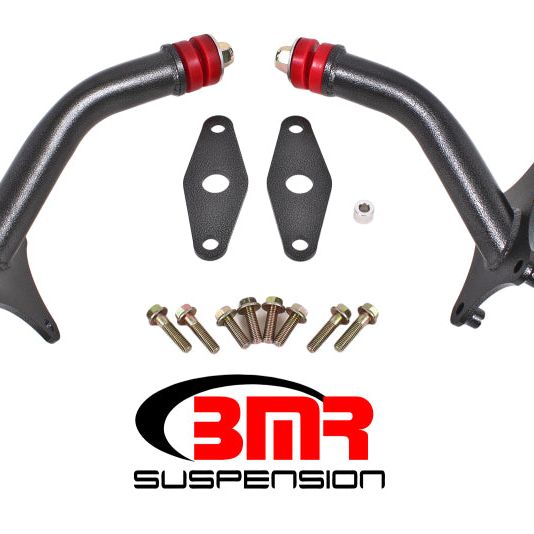 BMR Suspension MM010H - BMRMM010H - BMR 16-17 6th Gen Camaro Motor Mount Kit w/ Integrated Stands (Polyurethane) - Black Hammertone - Shipped in Europe - Tuningsupply.com