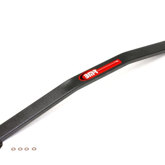 BMR Suspension STB011H - BMRSTB011H - BMR 05-14 S197 Mustang V8 w/ Plenum Cover Strut Tower Brace - Black Hammertone - Shipped in Europe - Tuningsupply.com