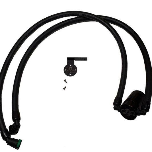 J&L 3028P-B - JLT3028P-B - J&L 2021-2025 Ford F-150 3.5L Passenger Side Oil Separator 3.0 - Black Anodized - Shipped in Europe - Tuningsupply.com