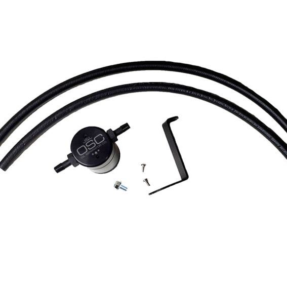 J&L 3110D-B - JLT3110D-B - J&L 16-24 Infiniti Q50/Q60 3.0T Oil Separator 3.0 Driver Side - Black Anodized - Shipped in Europe - Tuningsupply.com