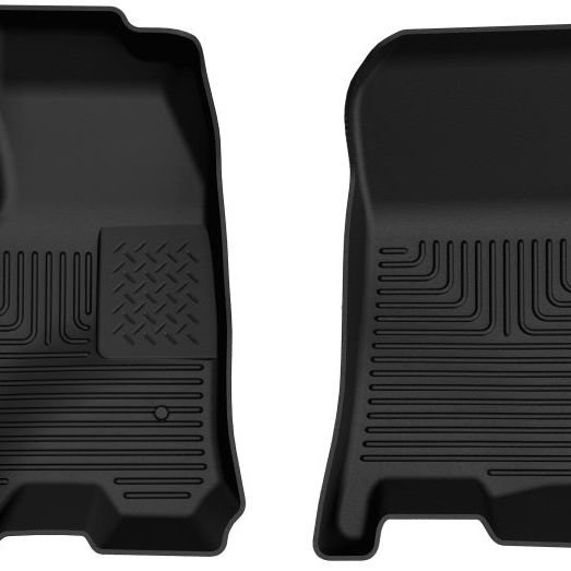 Husky Liners 13221 - HSL13221 - Husky Liners 2023 Chevrolet Colorado /GMC Canyon WeatherBeater Black Floor Liners - Shipped in Europe - Tuningsupply.com