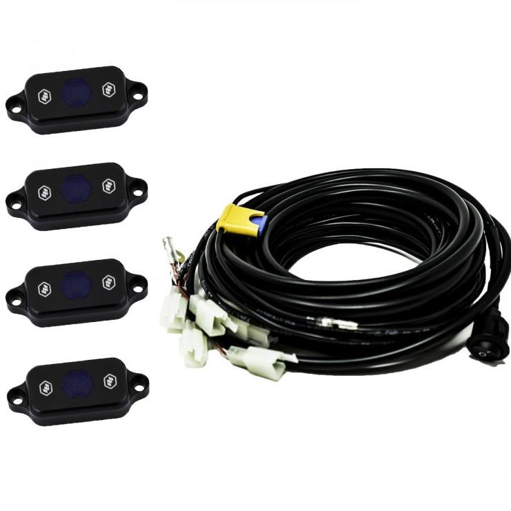 Baja Designs 447058 - BAJ447058 - Baja Designs Universal Blue Rock Light Kit - Shipped in Europe - Tuningsupply.com