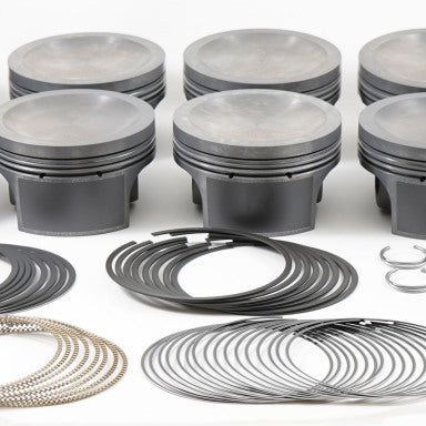 Mahle 930256072 - MHL930256072 - Mahle MS Piston Set SBF 284cid 3.572in Bore 3.543in Stroke 5.930in Rod .866 Pin-16cc 9.5 CR Set of 8 - Shipped in Europe - Tuningsupply.com